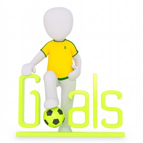 3D足球员模型图片